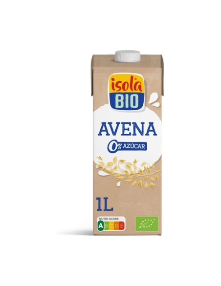 Bebida de avena sin azúcar 1 L (Avena) Isola Bio