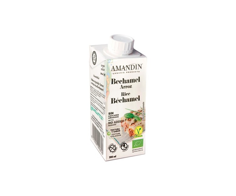Bechamel de Arroz 200 ml Amandin