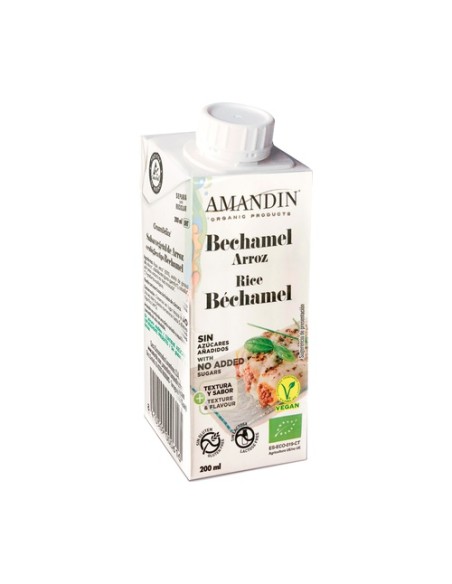 Bechamel de Arroz 200 ml Amandin