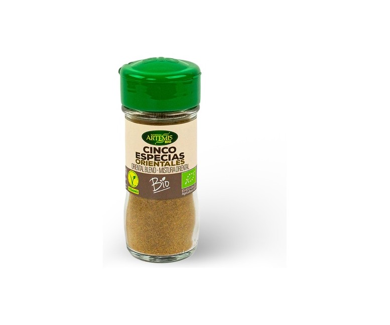 Mezcla de especias cinco tipos Bio 30 g de polvo Artemis