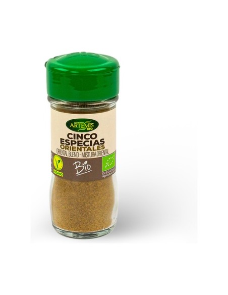 Mezcla de especias cinco tipos Bio 30 g de polvo Artemis
