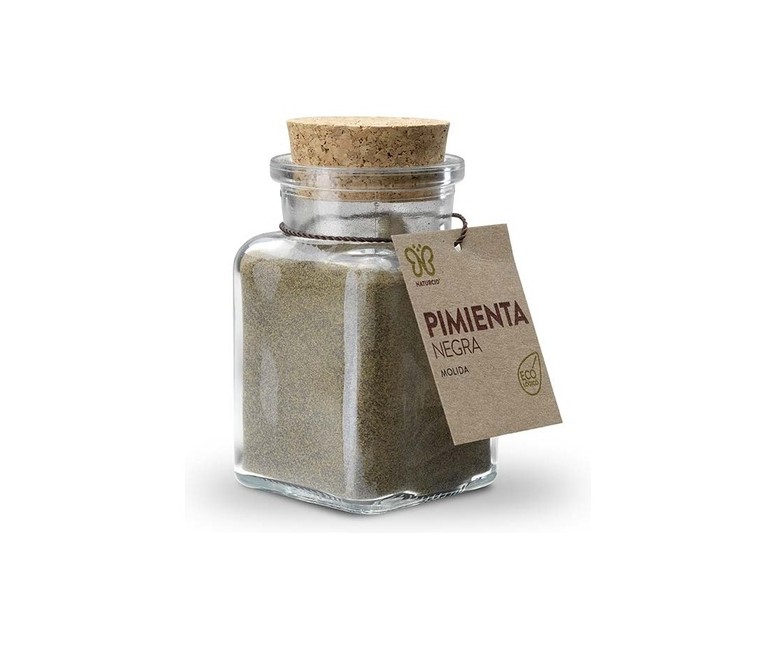 Pimienta negra molida especia Eco 90 g NATURCID