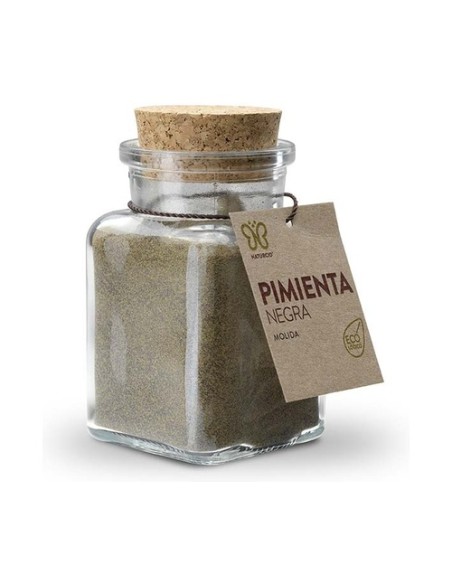 Pimienta negra molida especia Eco 90 g NATURCID