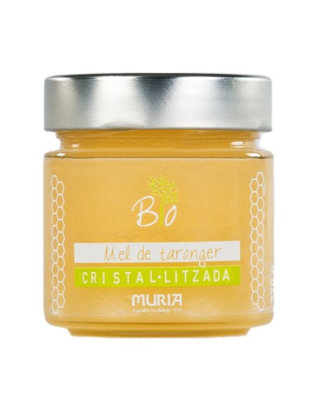 Miel de naranjo cristalizada 320 g Muria