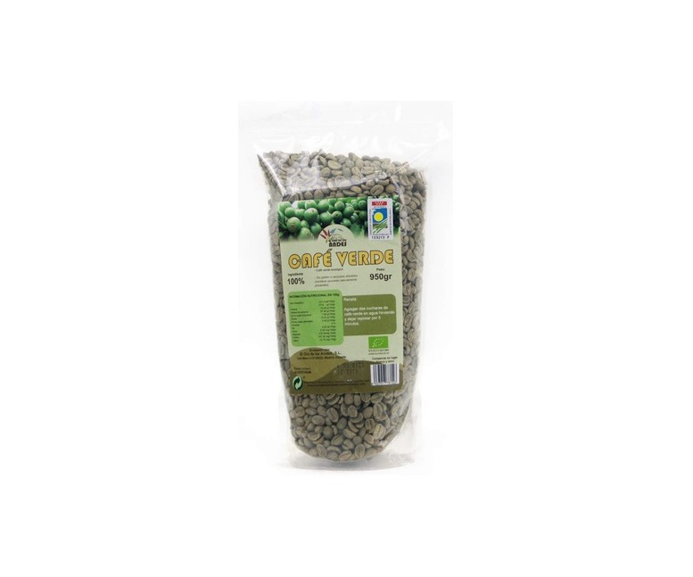 Café verde en grano 950 g El Oro de los Andes