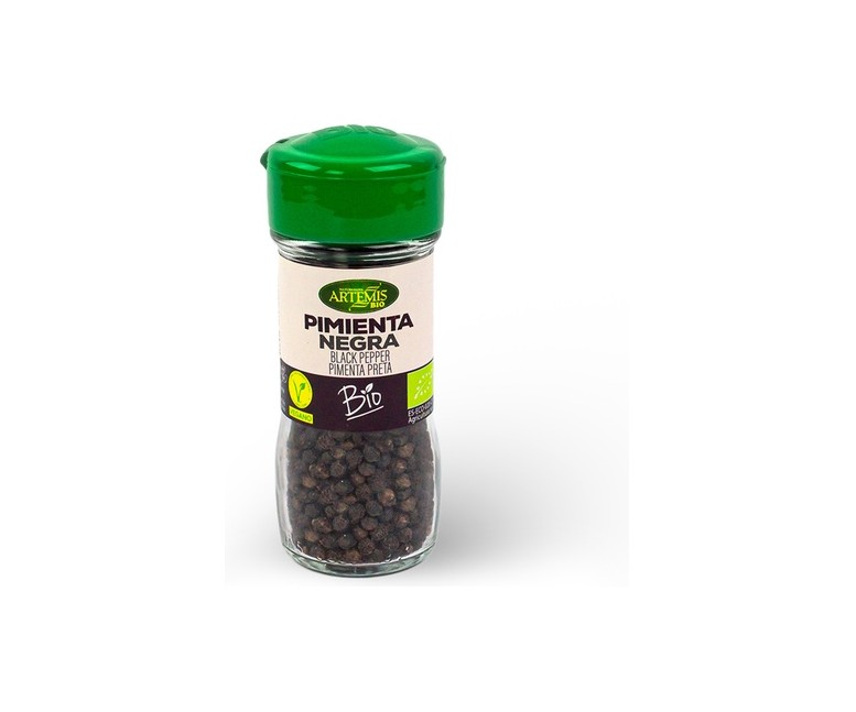 Pimienta negra en grano Bio 40 g Artemis