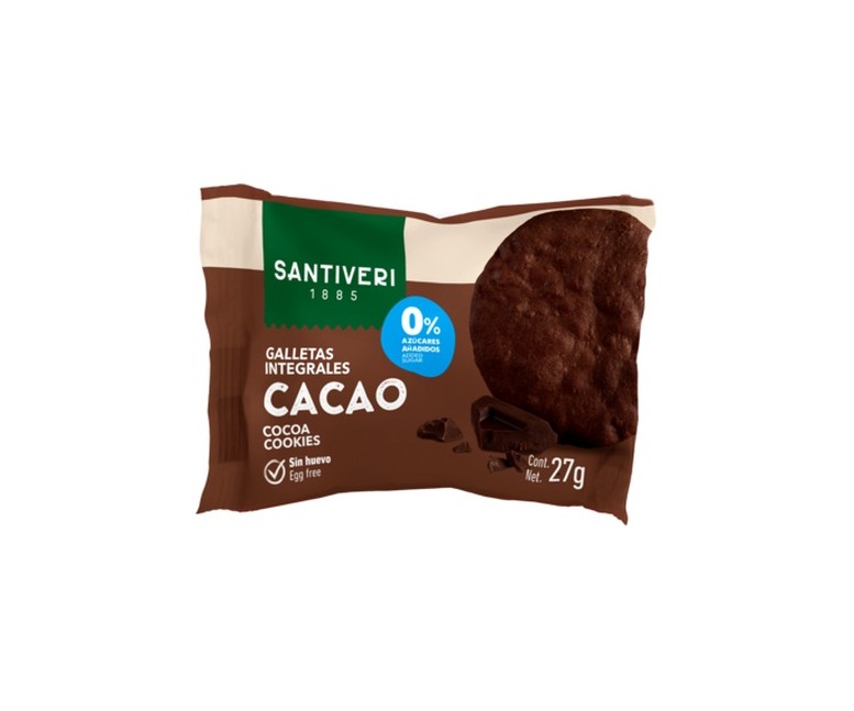 Galletas Digestive Cacao 27 g Santiveri