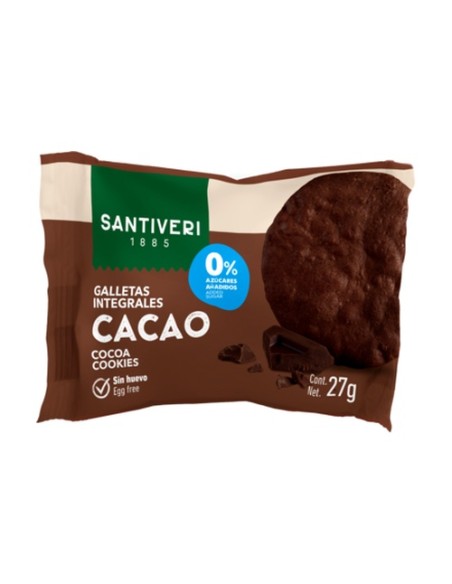 Galletas Digestive Cacao 27 g Santiveri