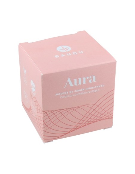 Aura - Mousse de jabón hidratante 100 g Banbu