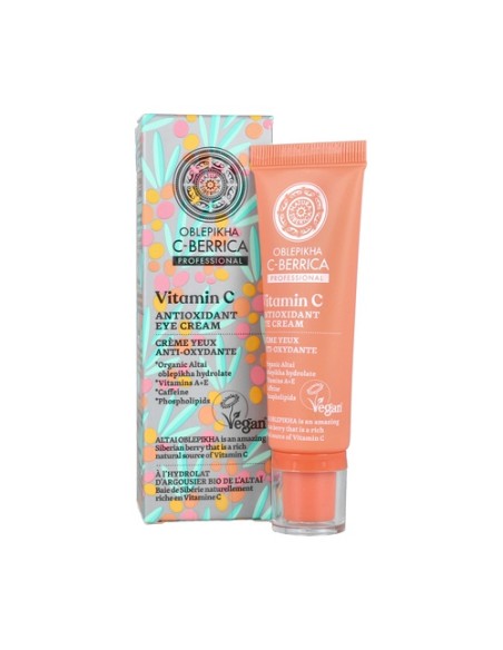 Contorno de Ojos Antioxidante Oblepikha C-Berrica 30 ml Natura Siberica