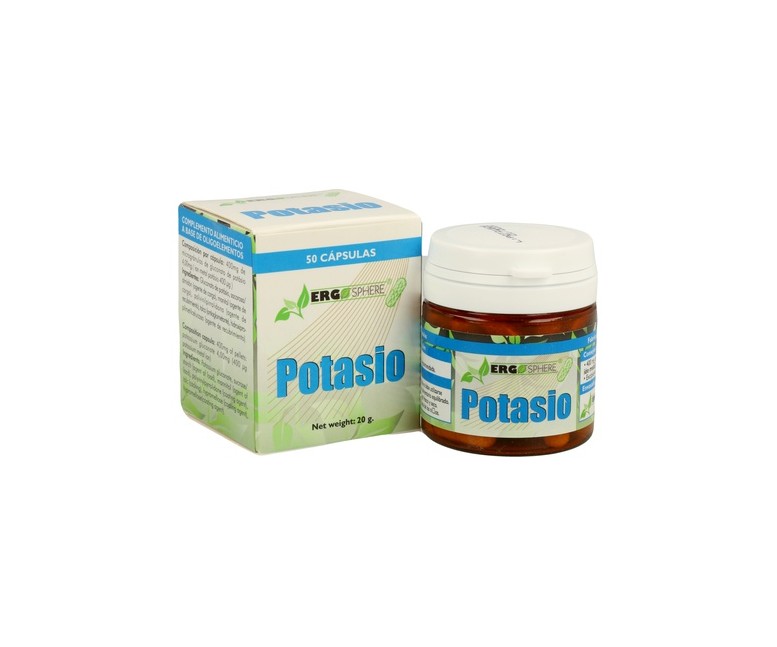 Potasio Ergosphere 50 cápsulas Ergonat