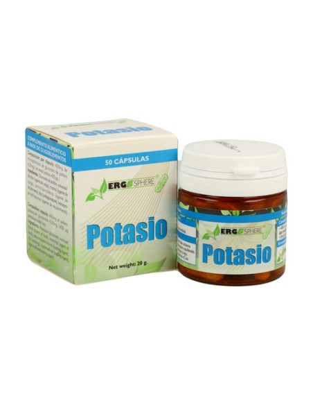 Potasio Ergosphere 50 cápsulas Ergonat