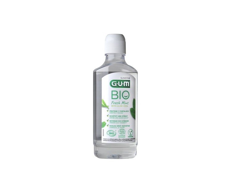 Gum bio colutorio 500 ml (Menta) Sunstar GUM