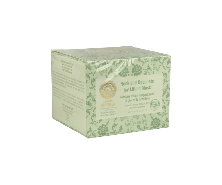Mascarilla Lifting Helada para Cuello y Escote 120 ml de crema Natura Siberica