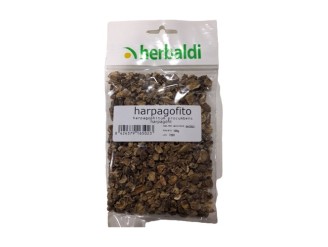 Hierba harpagofito triturada