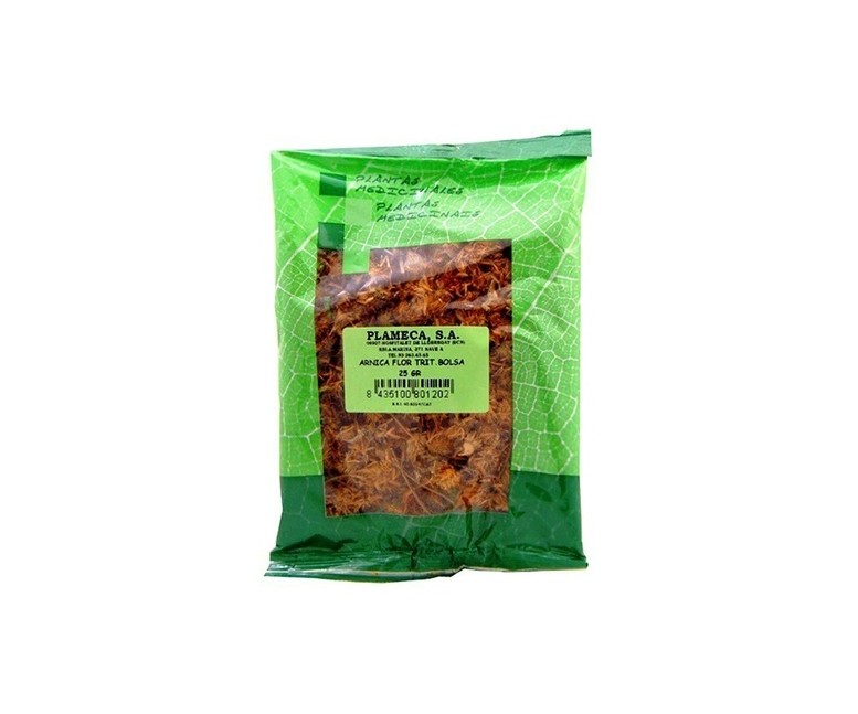 Bolsa de Flor Triturados Arnica 25 g Plameca