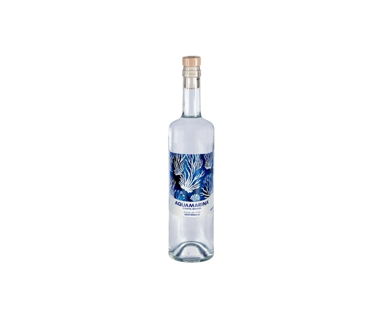 Agua de mar isotónica vidrio 750 ml Aquamarina Costa Brava