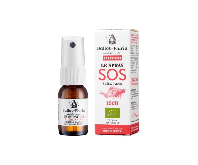 Spray SOS BIO 15 ml Ballot Flurin