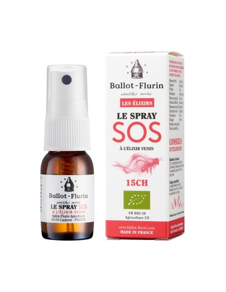 Spray SOS BIO 15 ml Ballot Flurin