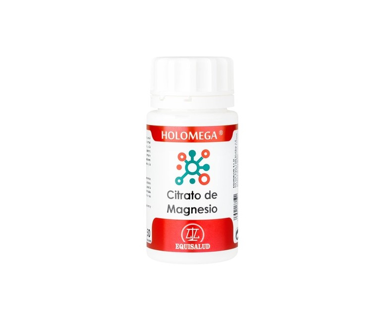 Holomega citrato de magnesio 50 cápsulas de 870mg Equisalud