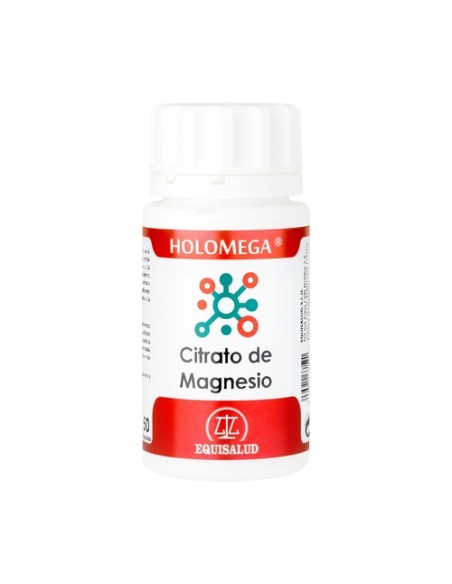 Holomega citrato de magnesio 50 cápsulas de 870mg Equisalud