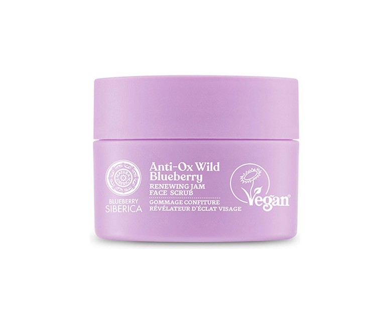 Exfoliante-mermelada facial renovador Blueberry 50 ml de gel Natura Siberica