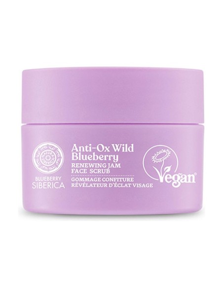 Exfoliante-mermelada facial renovador Blueberry 50 ml de gel Natura Siberica