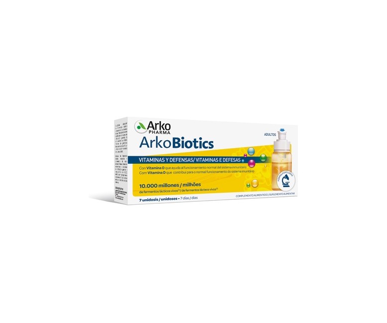 Arkobiotics Vitaminas y Defensas Adultos 7 unidades Arkopharma