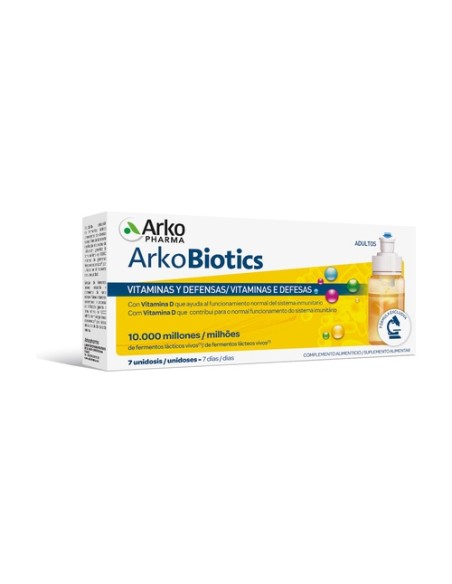 Arkobiotics Vitaminas y Defensas Adultos 7 unidades Arkopharma