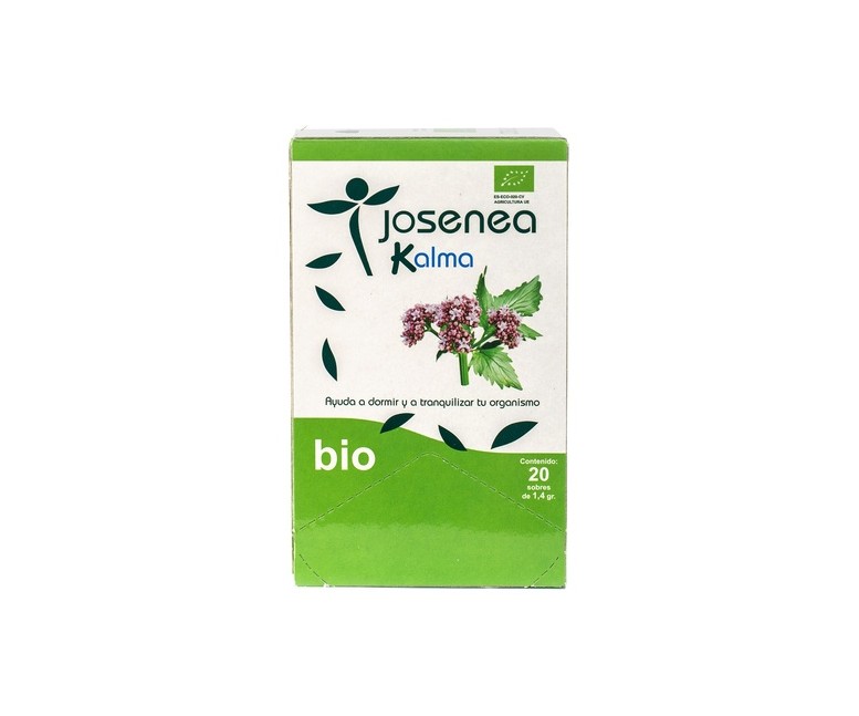 Infusión kalma para dormir 20 bolsitas infusoras de 1.4 g Josenea