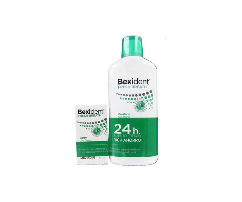Pack ahorro Bexident Fresh Breath Colutorio + Spray 500 ml + 15 ml Isdin
