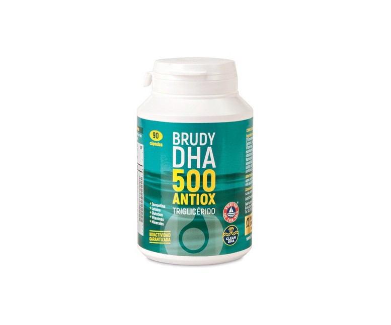 Brudy DHA 500 Antiox 90 cápsulas Brudy Lab