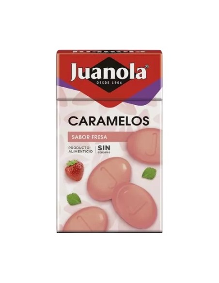Caramelos balsamico sabor a fresa 30 g (Fresa) Juanola