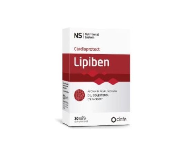 Cardioprotect lipiben 30 comprimidos NS