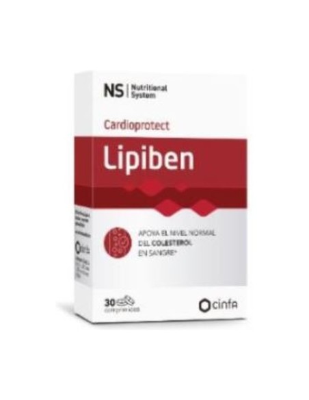 Cardioprotect lipiben 30 comprimidos NS