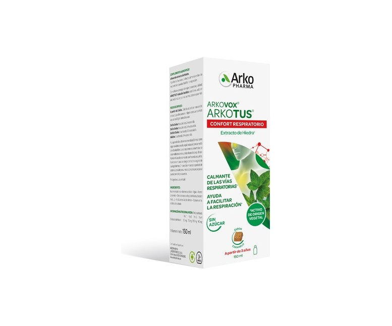 Arkotus Jarabe Al Extracto De Hiedra 200 ml Arkopharma