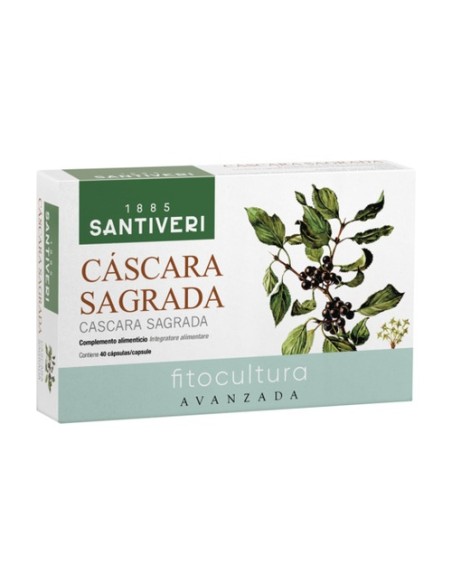 Cápsula Fitocultura Cáscara Sagrada 40 cápsulas Santiveri