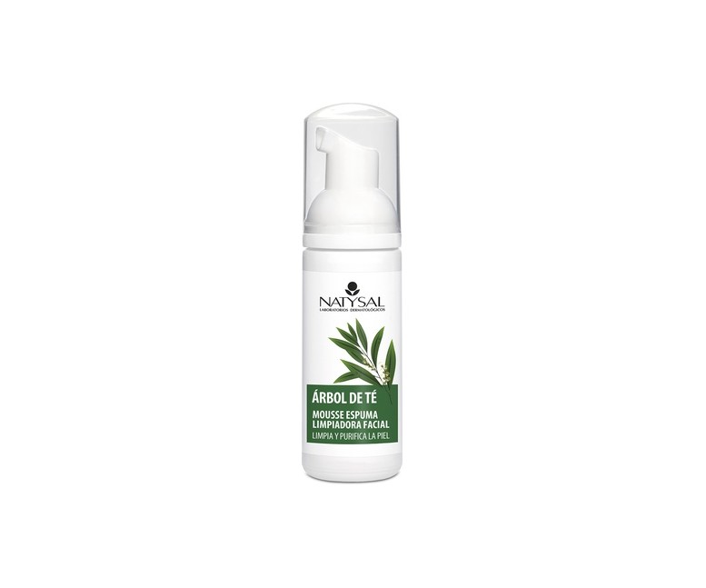 Mousse Limpiador Facial Árbol De Té 150 ml Natysal