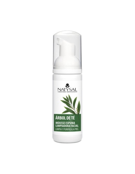 Mousse Limpiador Facial Árbol De Té 150 ml Natysal