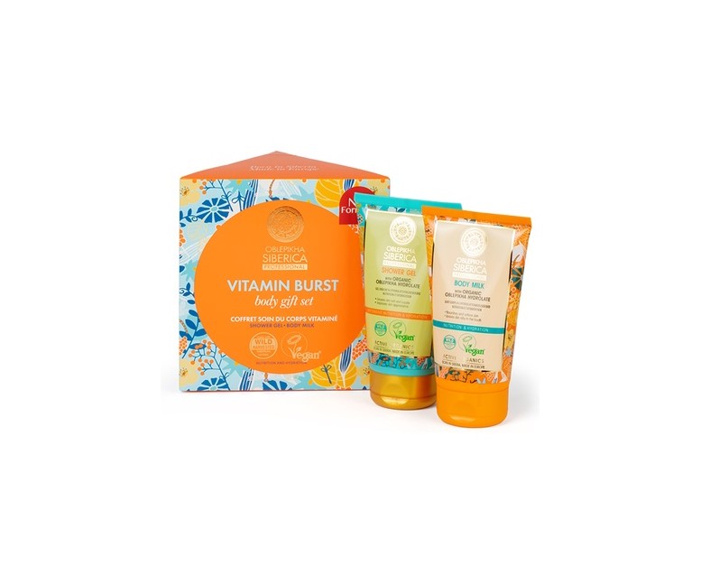 Pack regalo corporal explosión de vitaminas 2 unidades de 150ml Natura Siberica