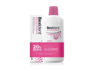 Pack ahorro Bexident Encías Uso diario Colutorio + Pasta...
