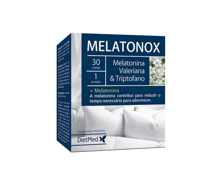 Melatonox Melatonina 1.9 mg 30 comprimidos de 1.9mg (2mg) Dietmed
