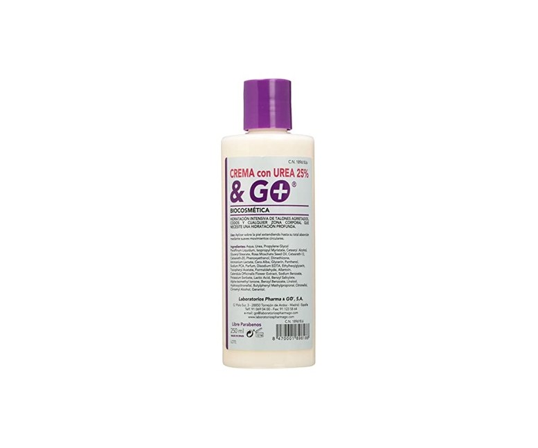Crema urea 25% 250 ml Pharma & Go