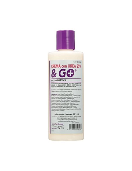 Crema urea 25% 250 ml Pharma & Go