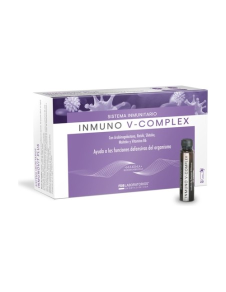 Inmunovit plus sistema inmunitario 20 viales de 15ml FDB LABORATORIOS