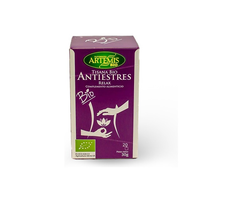 Tisana Antiestress 20 bolsitas infusoras Artemis