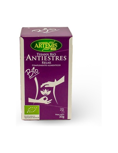 Tisana Antiestress 20 bolsitas infusoras Artemis