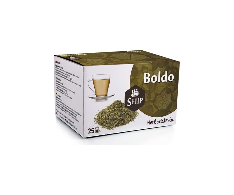 Infusión de boldo 25 bolsitas infusoras ship