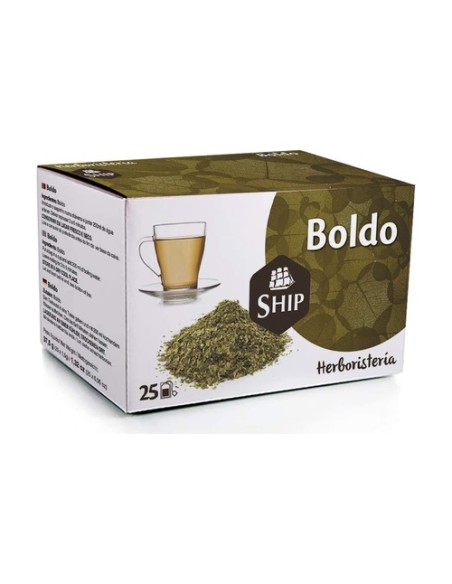 Infusión de boldo 25 bolsitas infusoras ship