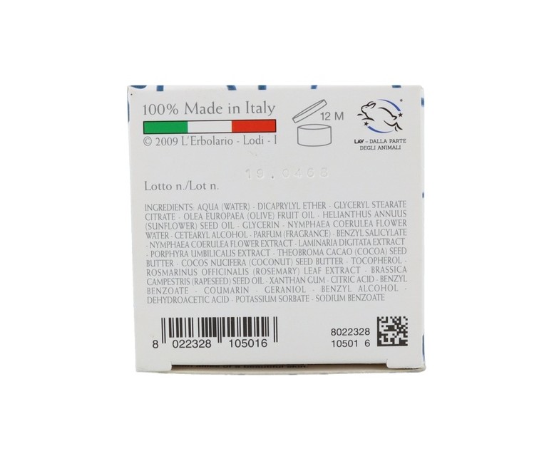 Crema corporal Fiore dell'Onda 200 ml de crema L'Erbolario